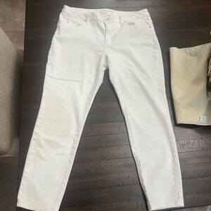 Michael Kors White Skinny Jeans